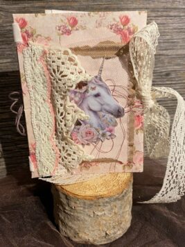 Alternative view of Mini journal - Unicorn