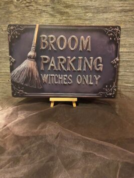Sign - Broom Parking - Rectangle Sign