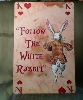 21002 - Sign - Follow Rabbit