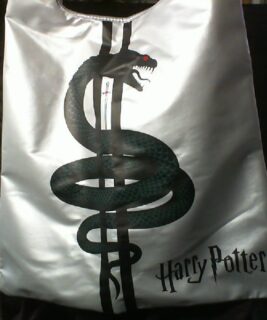 61011 - HP - Silver Slitherin Tote