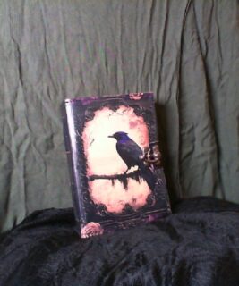 78016 - Crow Leather Journal