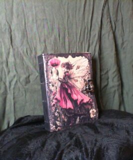 78017 - Pink Fairy Leather Journal