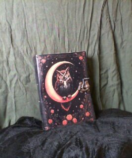 78022 - Owl Leather Journal