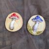 90303 - Polyclay_Mira - Mushroom Wall Decor