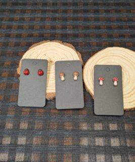90304 - Polyclay_Mira - Forest Earrings