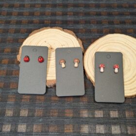 90304 - Polyclay_Mira - Forest Earrings