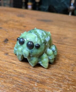 90403 - IvyCat - green jade spider