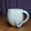 90705 - Jillian S ceramics - white pumpkin mug