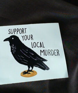 71035 - Crow Sticker