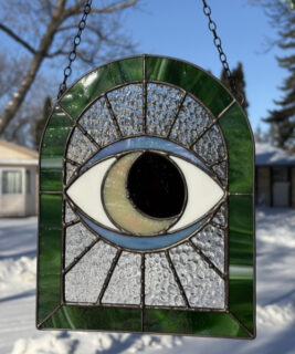 91503 - Karina Stained Glass - Eye Burst