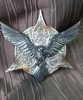 22060 - Incense Burner - Flying Raven