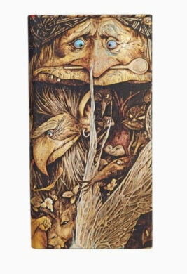 78034 - Mischievous Creatures Slim Lined Hardcover Journal