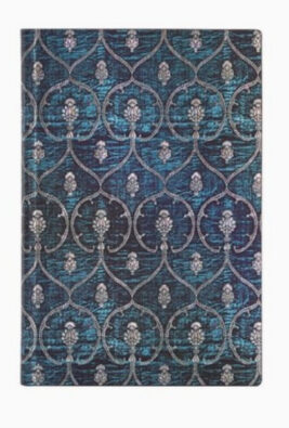 78038 - Blue Velvet Mini Lined Softcover Journal
