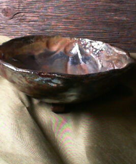 91905 - Diana Rochon - Large Raku Pot
