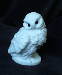 91812 - IvyCat - White Jade Owl