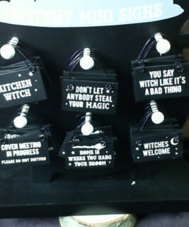 66089 - Witchy Mini Signs