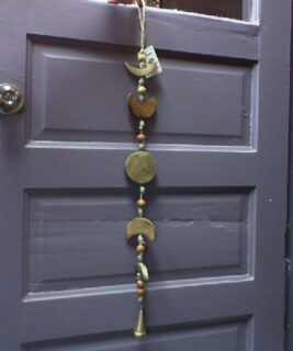 66110 - Moon Phase Wood Chime