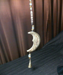 66111 - Sun Moon Wood Chime