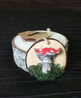 92804 - Fae and Folk - Polymere Red Mushroom
