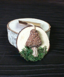92805 - Fae and Folk - Polymere Morel Mushroom