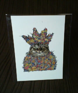 92605 - The Merch Stand Co - Midsommar Cat Print