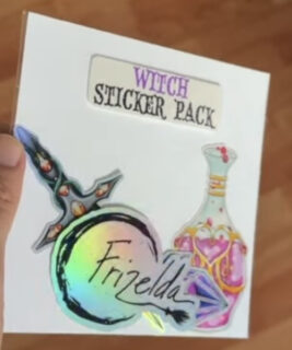 92503 - Mystic Crypt - Witch Sticker Pack