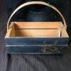 92435 - Boho upcycles - Snake Wood Collection Basket