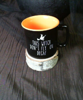 92439 - Boho upcycles - This Witch Don't Fly Mug