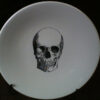 92443 - Boho upcycles - Royal Stafford Skull Platter