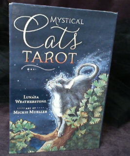 92466 - Boho upcycles - Mystical Cats Tarot