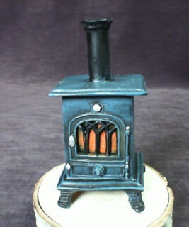 66153 - Woodstove Incense Cone Burner