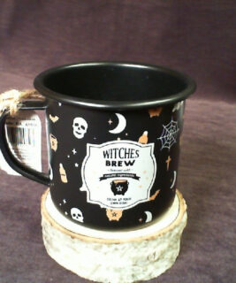 66159 - Witches Brew Metal Enamel Mug
