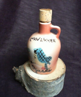 92482 - Boho upcycles - Mini Moonshine Jug