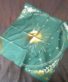 66164 - Celestial Altar Cloth Emerald Velvet