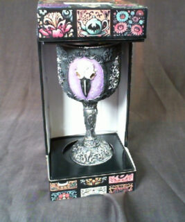 66166 - Goblet Raven Skull