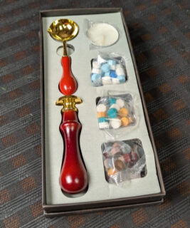 55015 - Small Brown Wax Seal Kit