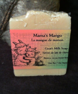 93004 - Ducked Up Farm  - Momas Mango Goats Milk Soap