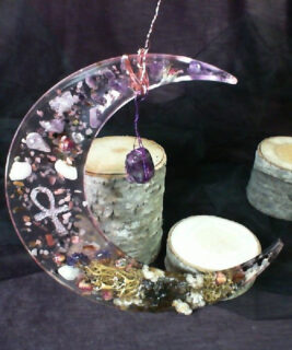 93319 - Aimee Fehr Resin - Healing Moon