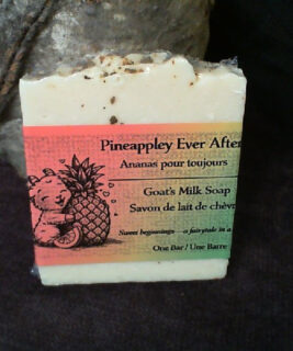 93005 - Ducked Up Farm  - Pineappley Ever After Goats Milk Soap