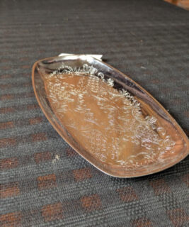92252 - WPG Vintage - Oval Silver Plated Spell Dish