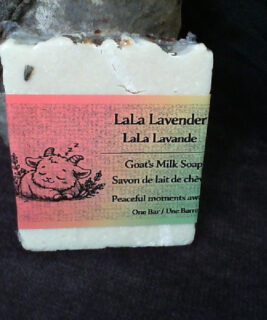 93006 - Ducked Up Farm  - La La Lavender Goats Milk Soap