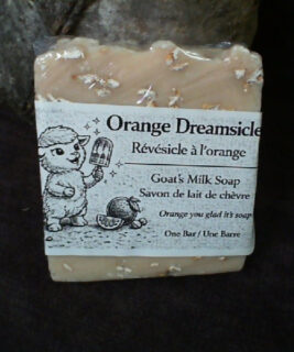 93011 - Ducked Up Farm  - Orange Dreamsicle Goats Milk Soap