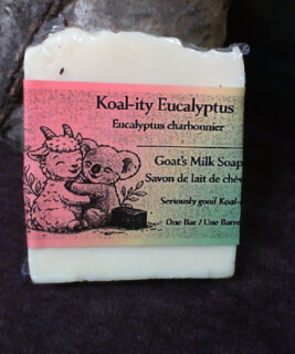 93020 - Ducked Up Farm  - Koal-ity Eucalyptus Goats Milk Soap