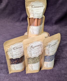 92020 - Moss and Thimble - apothecary herb pouch