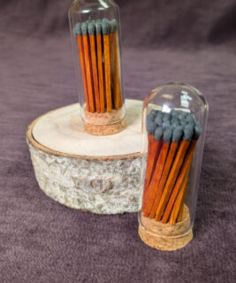 92022 - Moss and Thimble - ritual matches in jar
